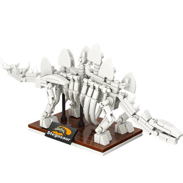 Fossil Building Blocks - Dino Museum - Stegosaurus