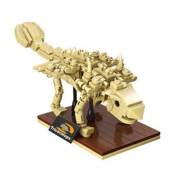 Fossil Building Blocks - Dino Museum - Ankylosaurus