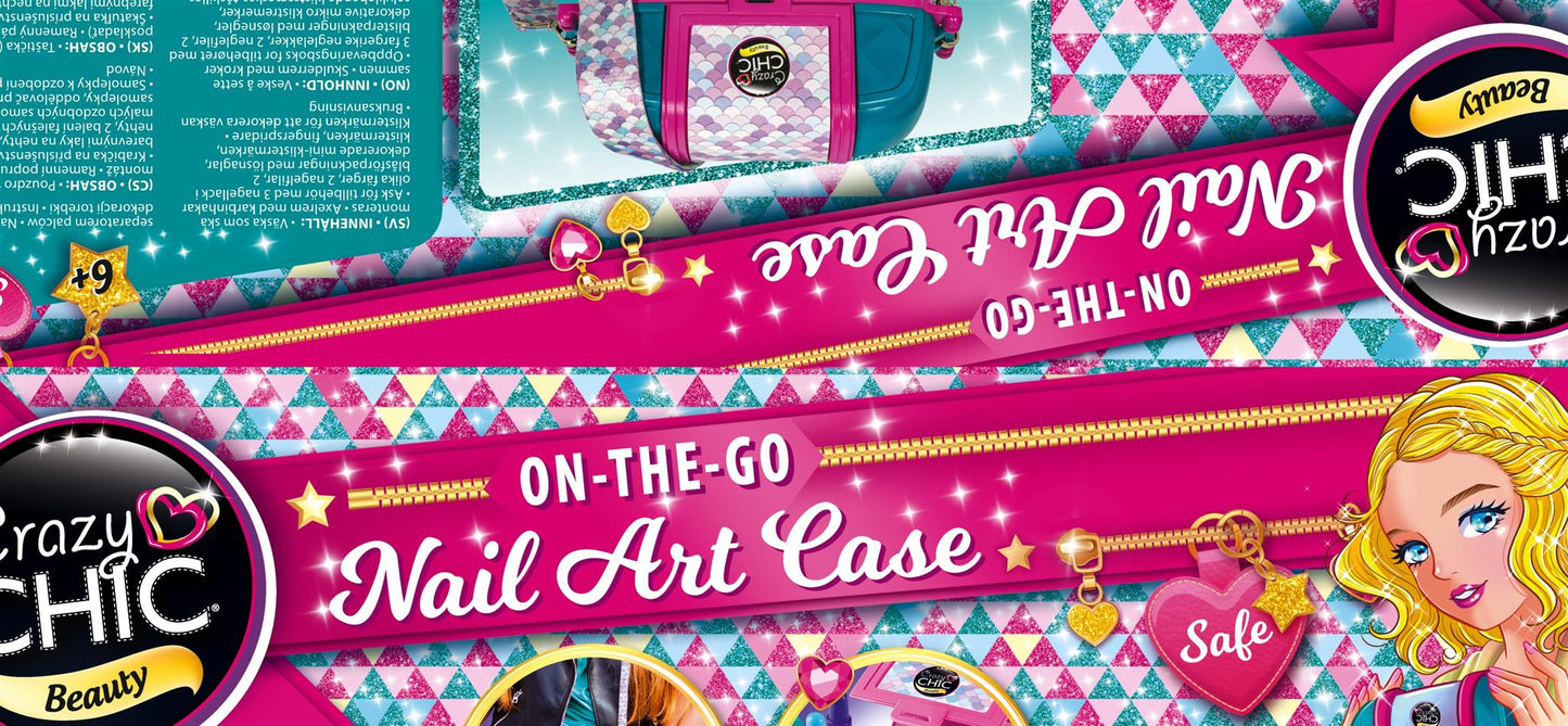 Crazy Chic - Nail Art Case - Geanta Decorat Unghii / 6
