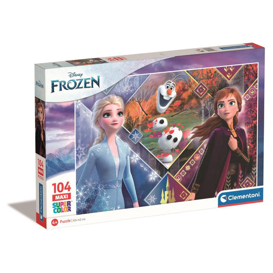 Puzzle Clementoni 104 Piese - Disney Frozen