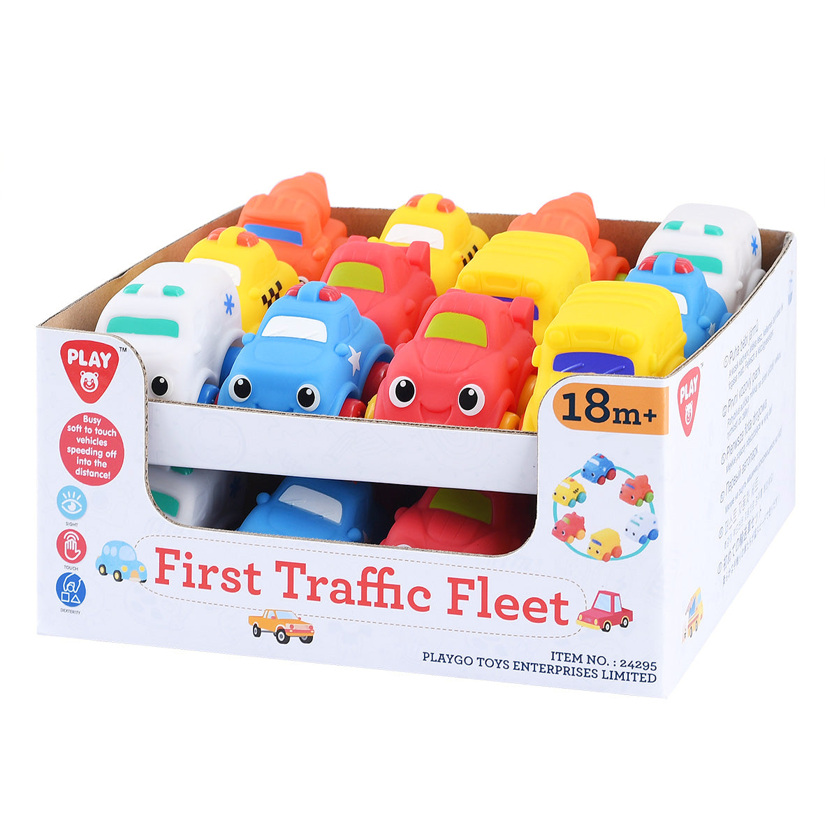 First Traffic Fleet - Masinute Asortate "Traffic" - 6 Modele