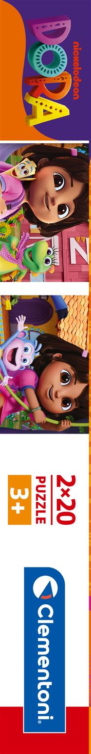 Puzzle 2x20 Piese - Dora the Explorer / 6