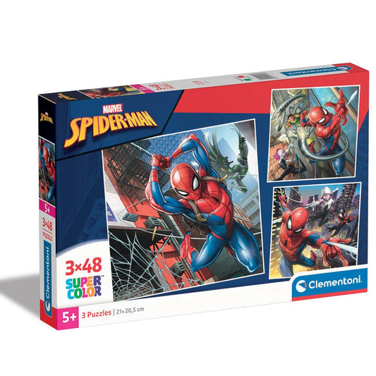Puzzle Clementoni 3X48 Piese - Spider-Man