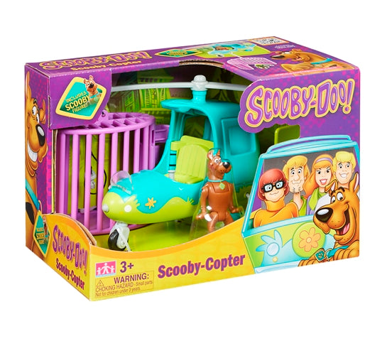 Scooby-Doo! - Vehicul + Figurina 7 cm (asortate)