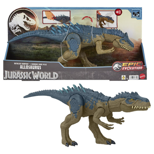 Mattel  Jurassic World Figurina Allosaurus