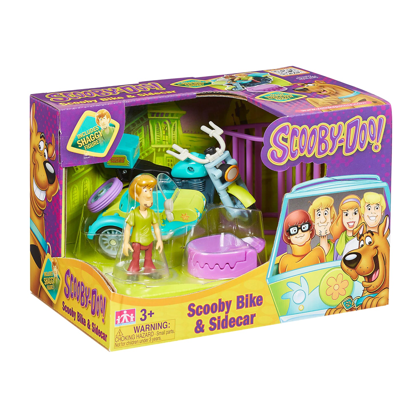 Scooby-Doo! - Vehicul + Figurina 7 cm (asortate)