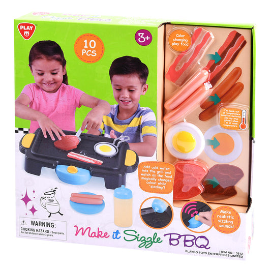 Make It Sizzly Bbq - Set Bbq Cu Sunete Si 10 Accesorii