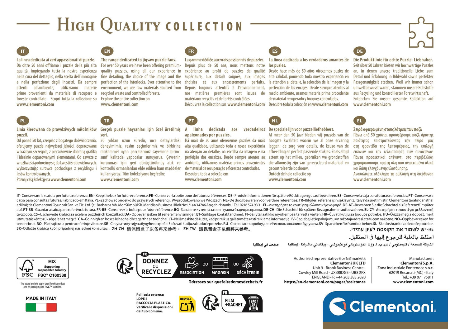 Puzzle Compact 1000 Piese Museum - Renoir - Luncheon of the Boating Party / 6