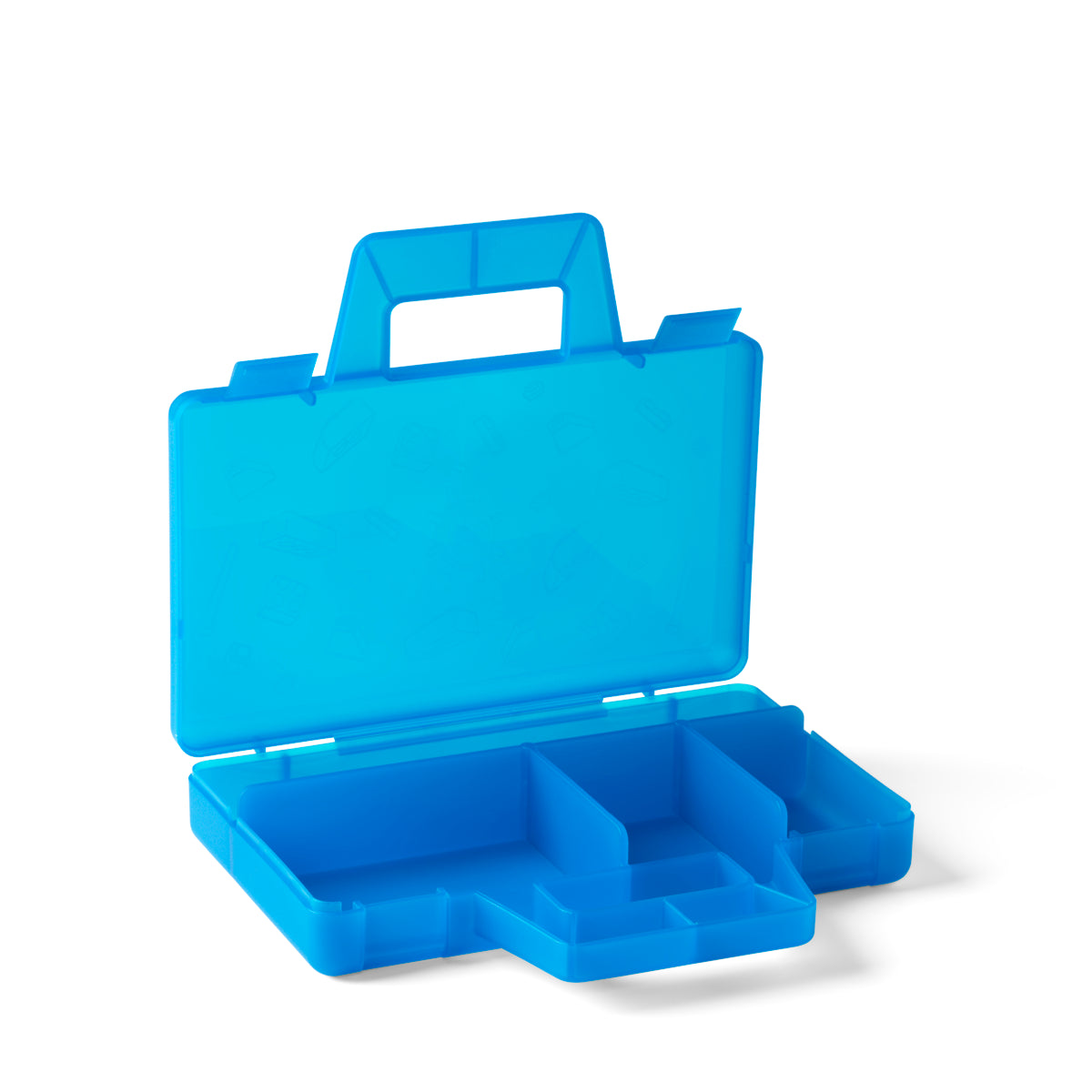 Cutia de Sortare LEGO (19x16x3,5cm) - Albastru