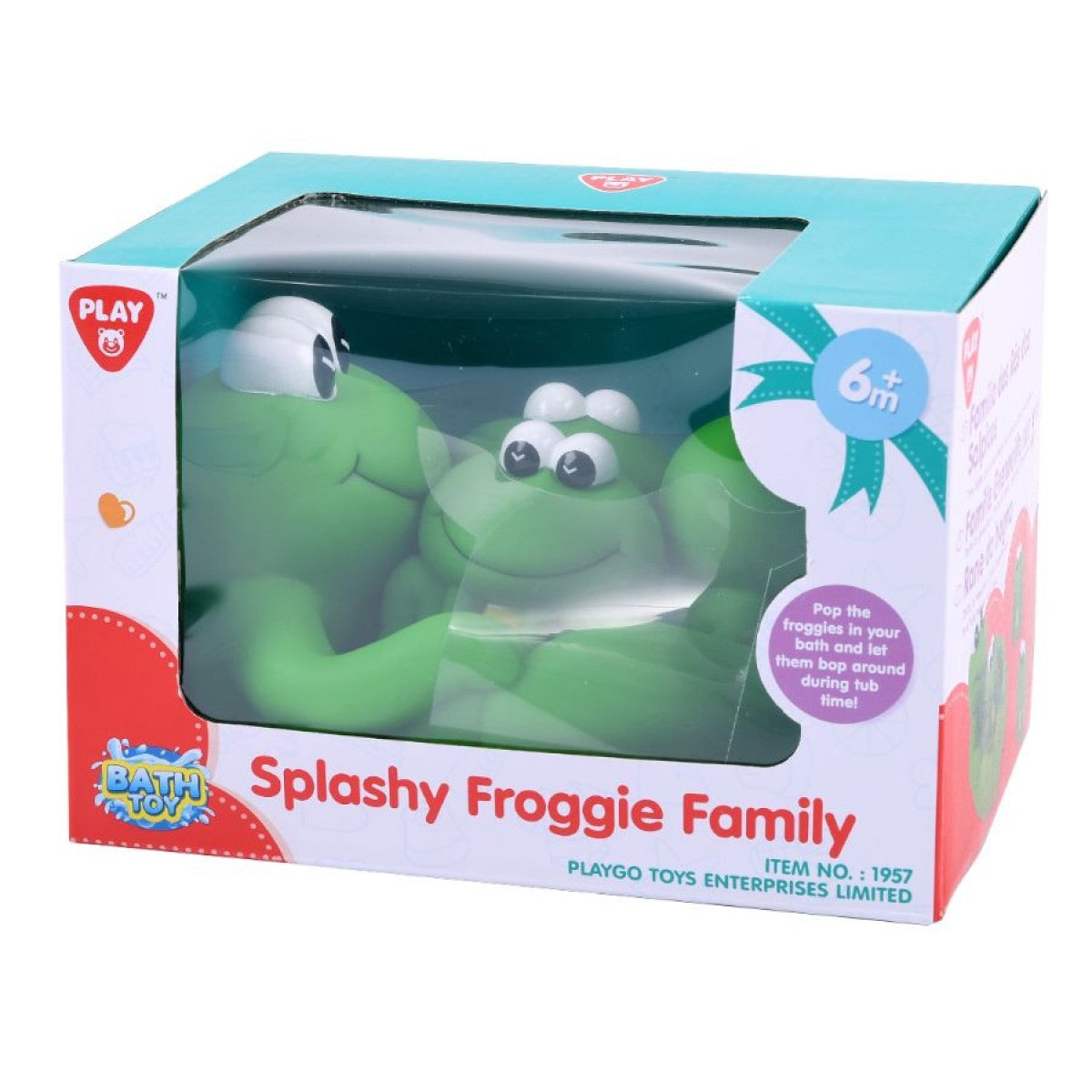 Splashy Froggie Family - Familie De Broscute Pentru Baie