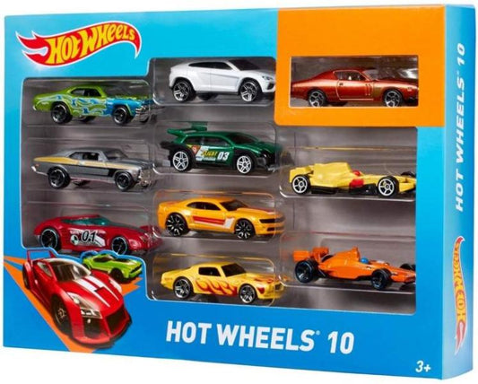 Mattel  Masinute Hot Wheels 1/64 - 10 buc.