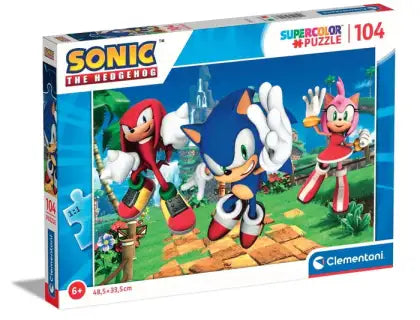 Puzzle Clementoni 104 Piese - Sonic