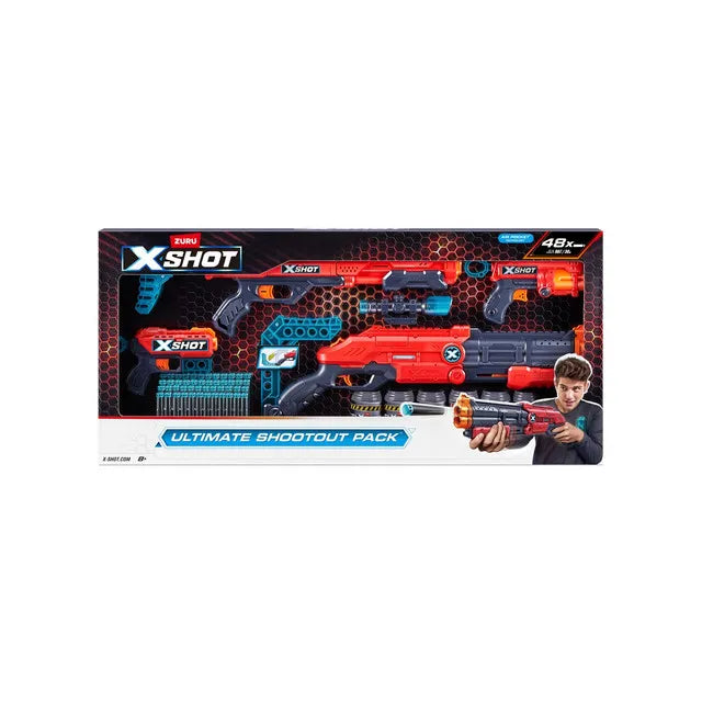 Set arme X-Shot Ultimate Shootout Pack