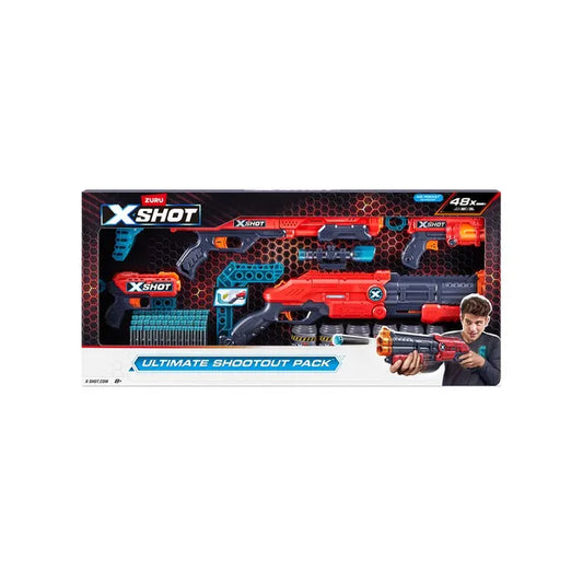 Set arme X-Shot Ultimate Shootout Pack