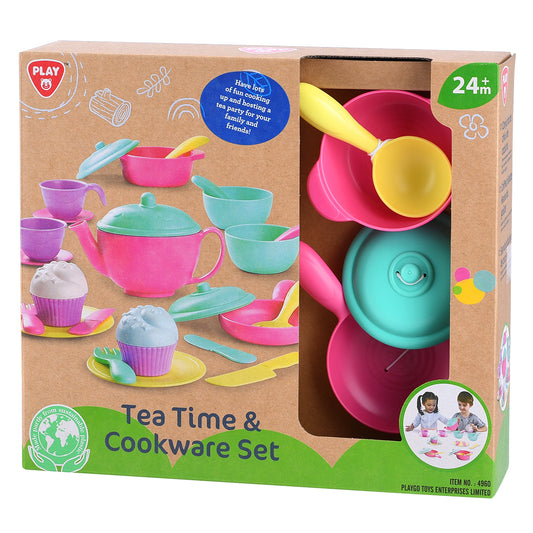 Set Ceainic Complex - 24 Piese (Bio Plastic)