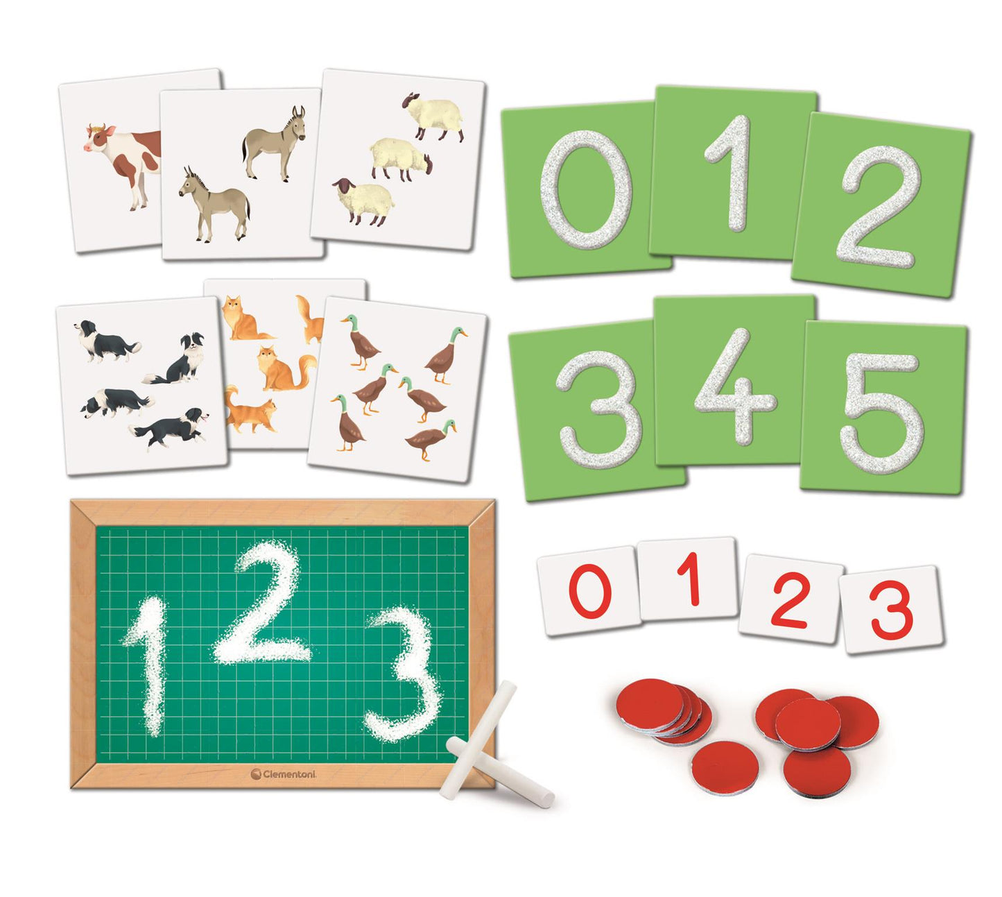 Montessori - Numere Tactile / 6