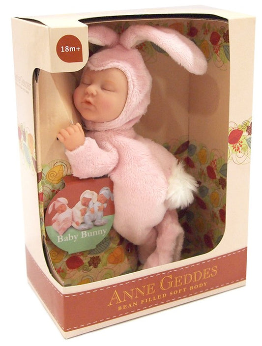 Anne Geddes Pui de iepuras 23 cm - roz