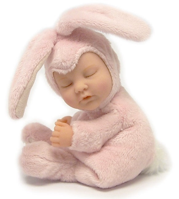 Anne Geddes Pui de iepuras 23 cm - roz