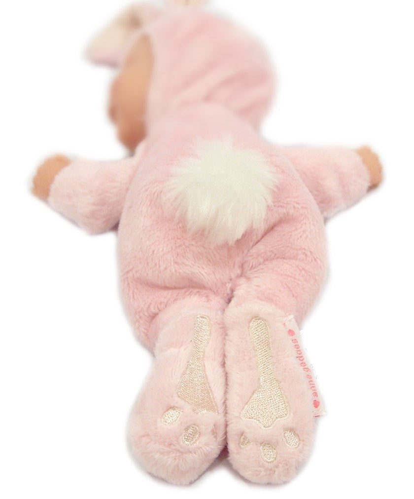 Anne Geddes Pui de iepuras 23 cm - roz