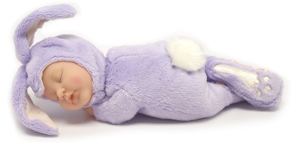 Anne Geddes Pui de iepuras 23 cm - mov
