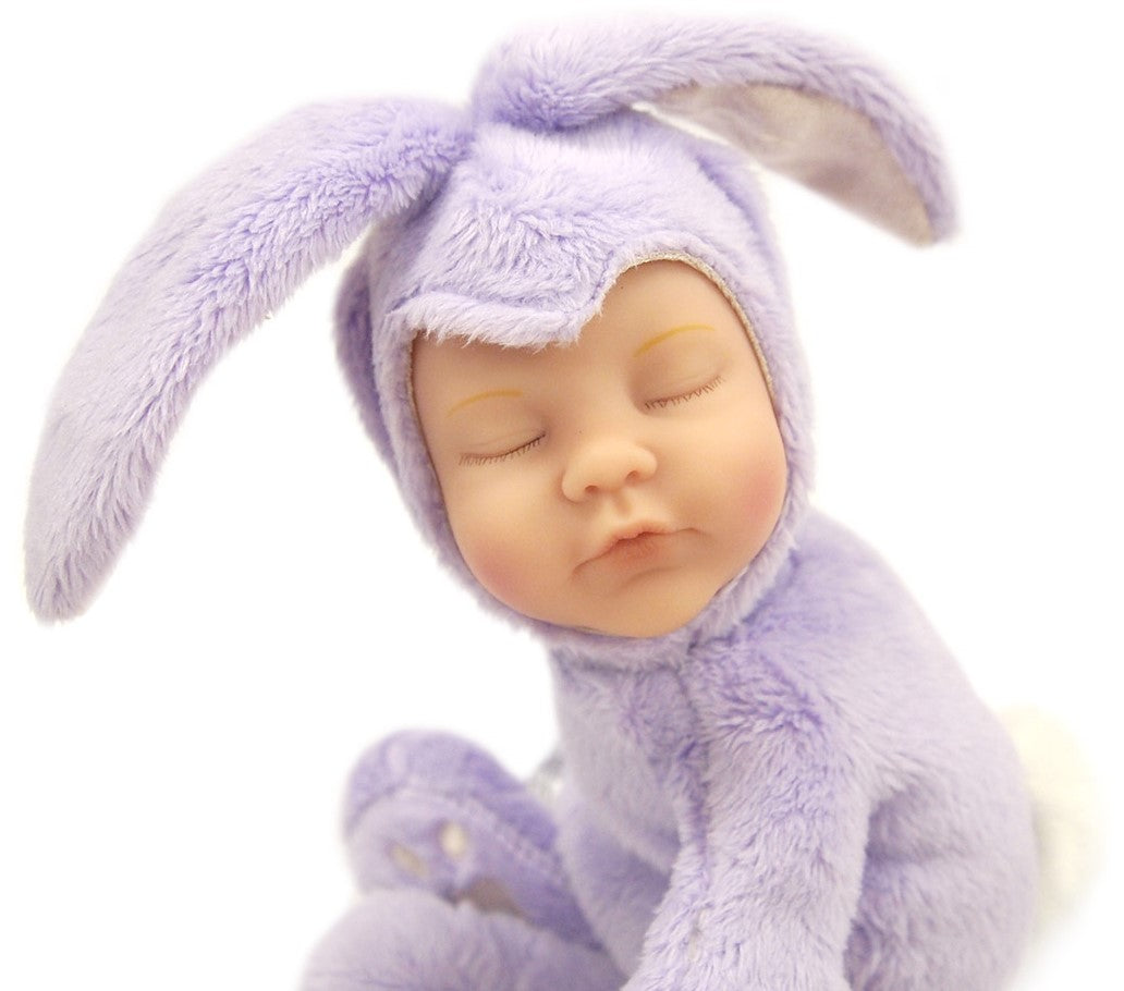 Anne Geddes Pui de iepuras 23 cm - mov