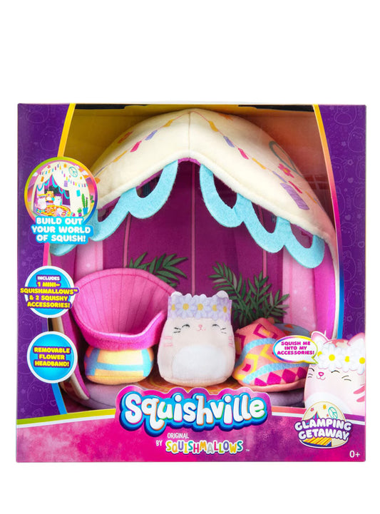 Set de joaca Squishmallows - Squishville - Glamping Getaway