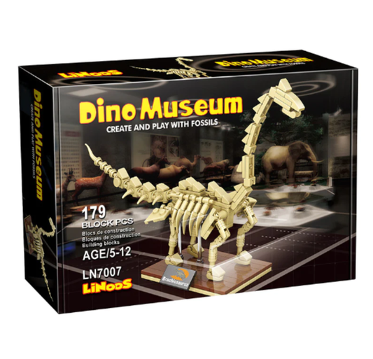 Fossil Building Blocks - Dino Museum - Brachiosaurus