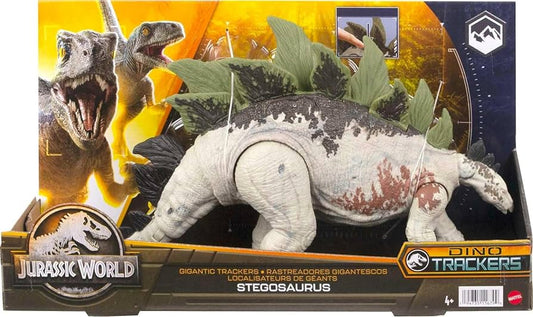 Mattel  Jurassic World Dino Trackers Wild Roar - Stegosaurus