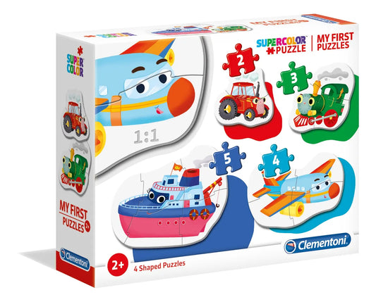 Puzzle Clementoni My First Puzzles 3-6-9-12 - Means of transport