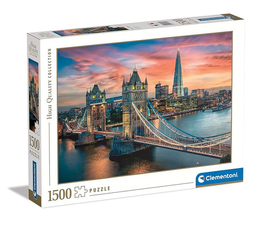 Puzzle Clementoni  1500 LONDON TWILIGHT COMPACT BOX