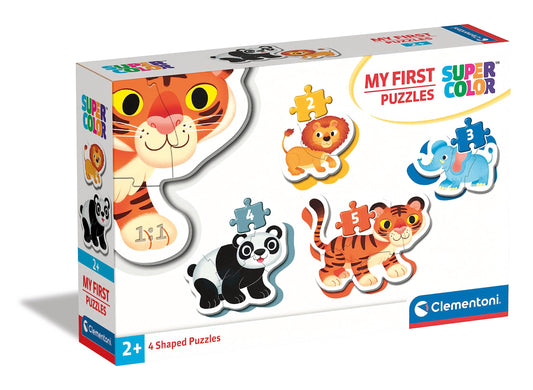 Puzzle Clementoni My First Puzzles 3-6-9-12 - Wild Animals