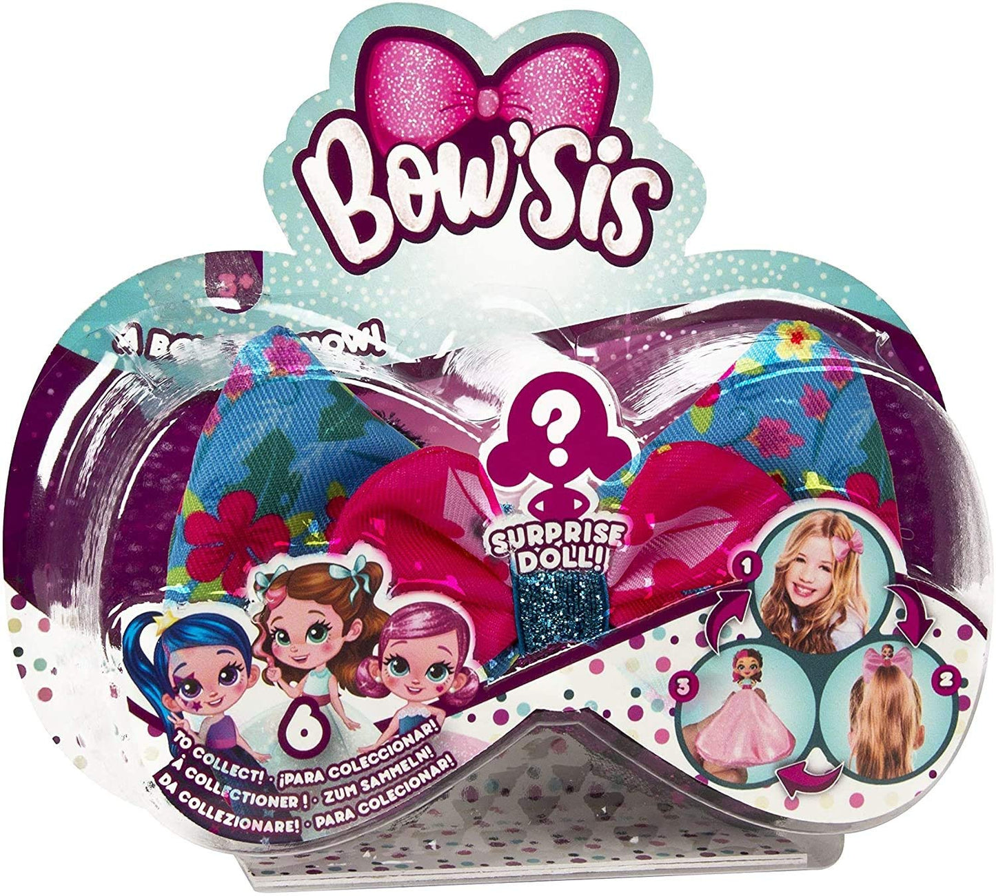 Bowsis Figurine - Pack of Dolls - Assorted Colour