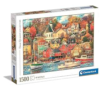 Puzzle Clementoni  1500 HQC GOOD TIMES H. COMPACT BOX