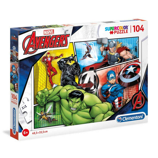 Puzzle Clementoni  104 AVENGERS - 2019