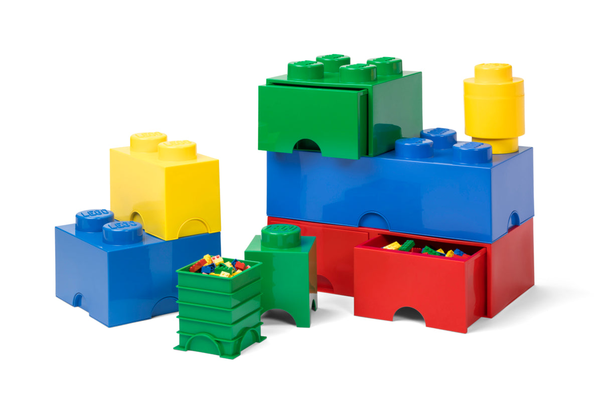 Cutie depozitare LEGO 2x1 - Galben