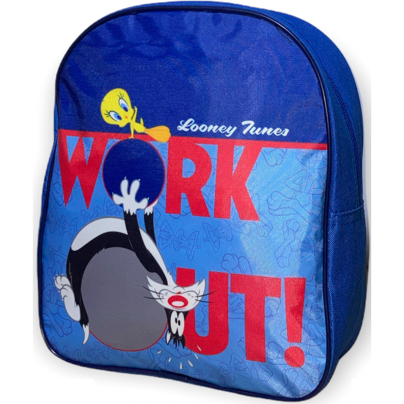 Ghiozdan gradinita Looney Tunes "Work Out!"