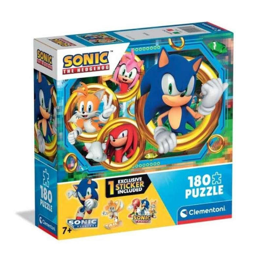 Puzzle Clementoni  180 SQUARE BOX SONIC 2025