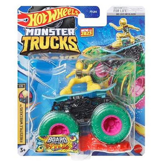 Mattel  Monster Trucks Freestyle Wreckers  - Board Wild