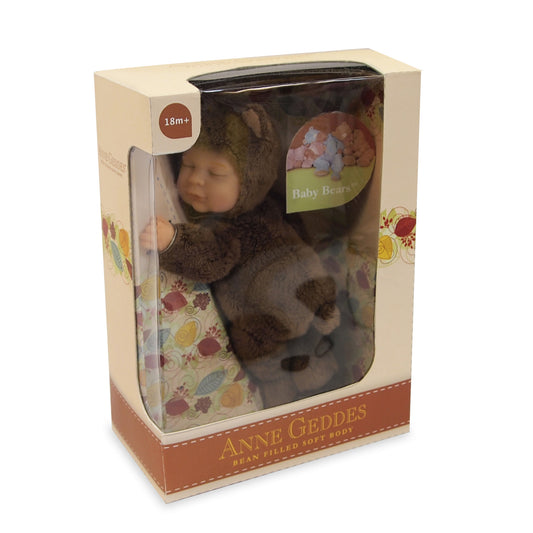 Anne Geddes - Pui de ursulet 23 cm - ciocolatiu