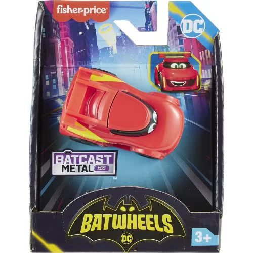 Mattel  Mini vehicul din metal Fisher Price, Race Batcave, 1:55