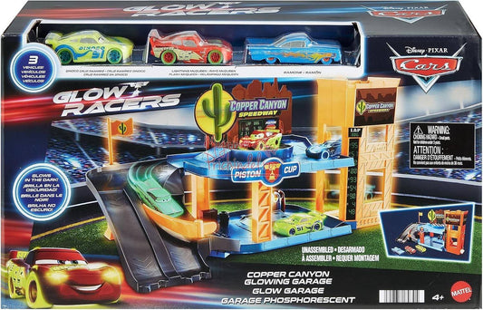 Mattel  Disney Cars Glow Racers Copper Canyon