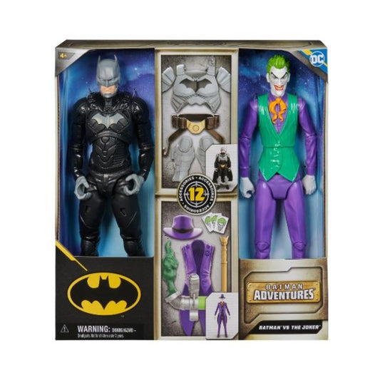 SpinMaster-Set Batman vs. Joker Battle, figurine 30 cm