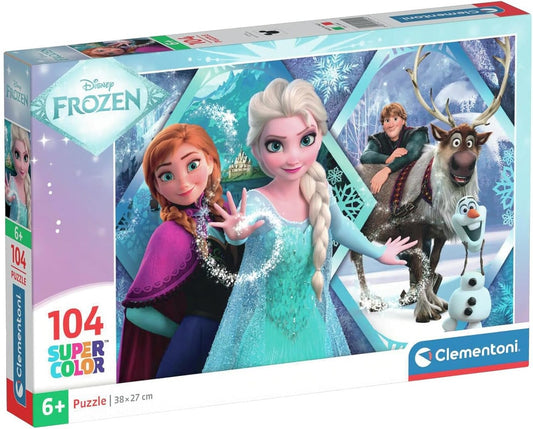 Puzzle Clementoni 104 Piese - Frozen 2025
