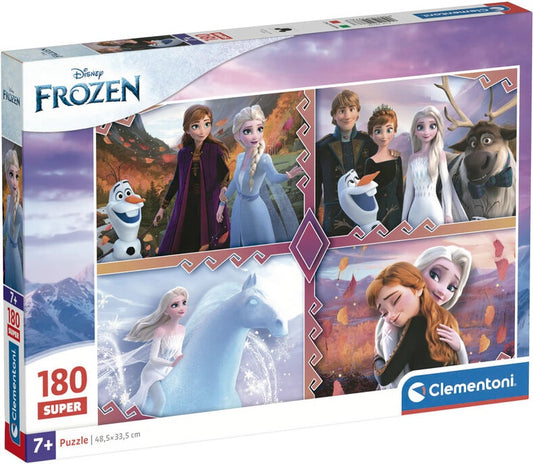 Puzzle Clementoni  180 SUPER DISNEY FROZEN