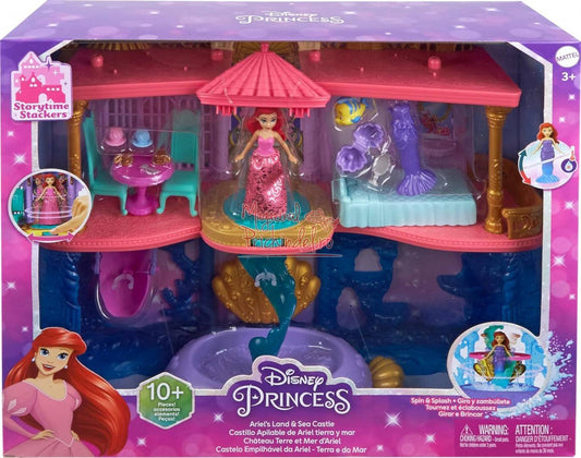 Mattel  Castel subacvatic Ariel's Grotto, papusa mica si 10 accesorii