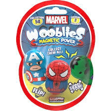 Set 2 figurine Wooblies Marvel - Magnetic Power
