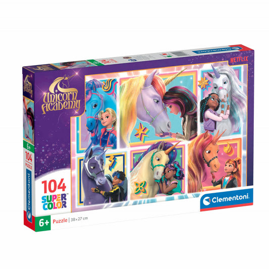 Puzzle Clementoni  104 UNICORN ACADEMY -3- 2025