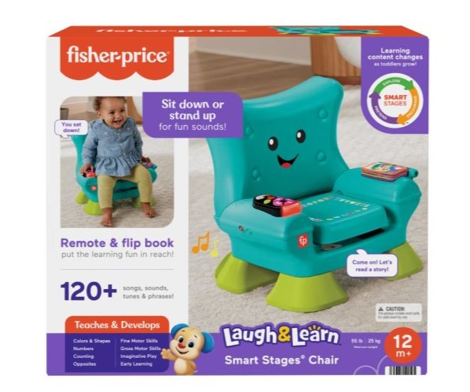Fisher Price Laugh and Learn - Scaun educational cu muzica si sunete / 1