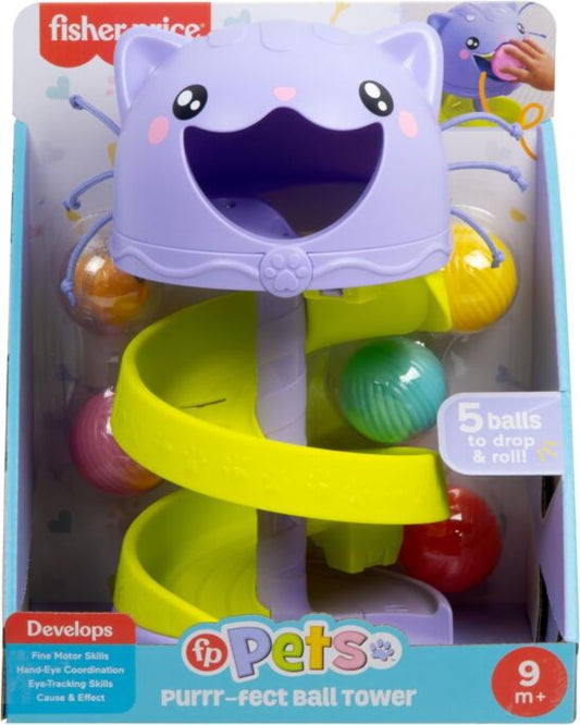 Mattel  Fisher Price Turn cu bile Pets Purr-fect