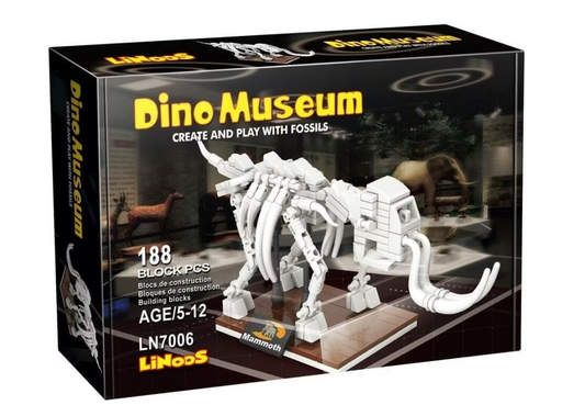 Fossil Building Blocks - Dino Museum - Mammoth